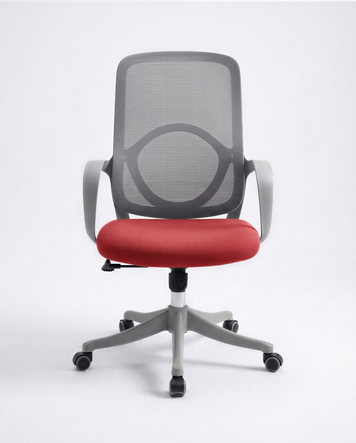 Ergonomska Stolica ErgoNova Sivo-Crvena