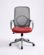 Ergonomska Stolica ErgoNova Sivo-Crvena