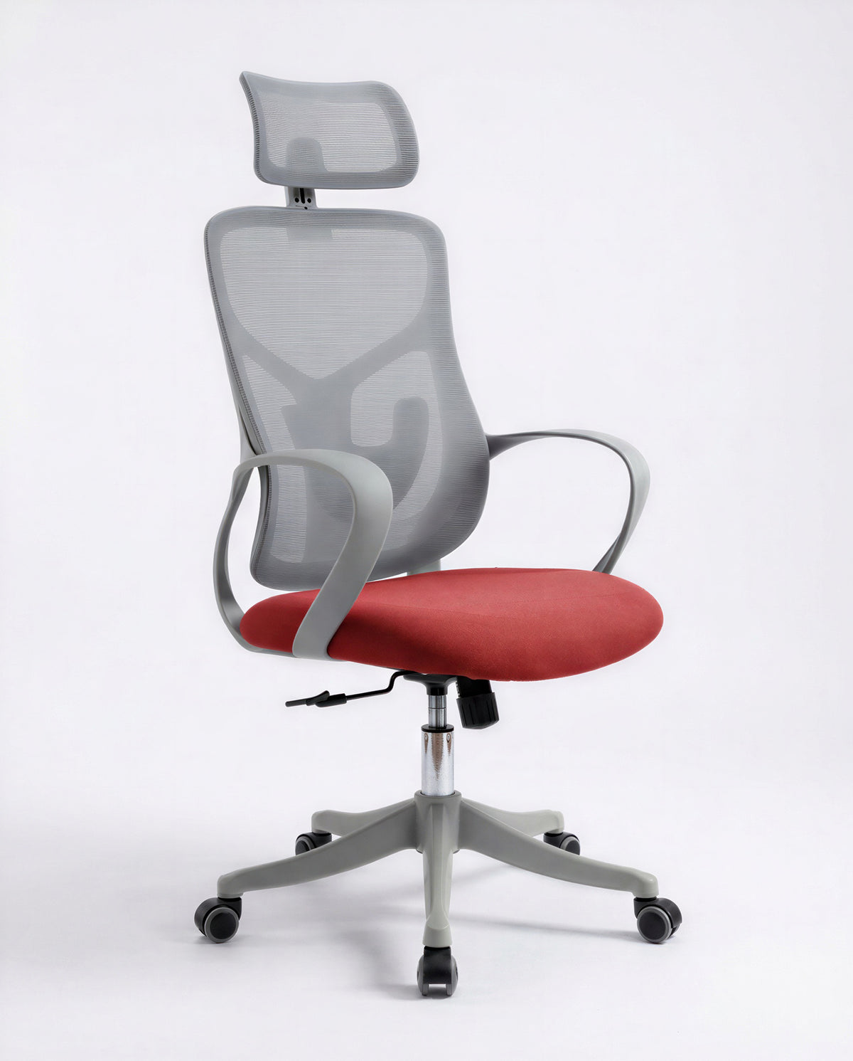 Ergonomska Stolica ErgoPlus Sivo-Crvena