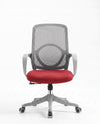 Ergonomska stolica - ErgoNova Sivo-Crvena